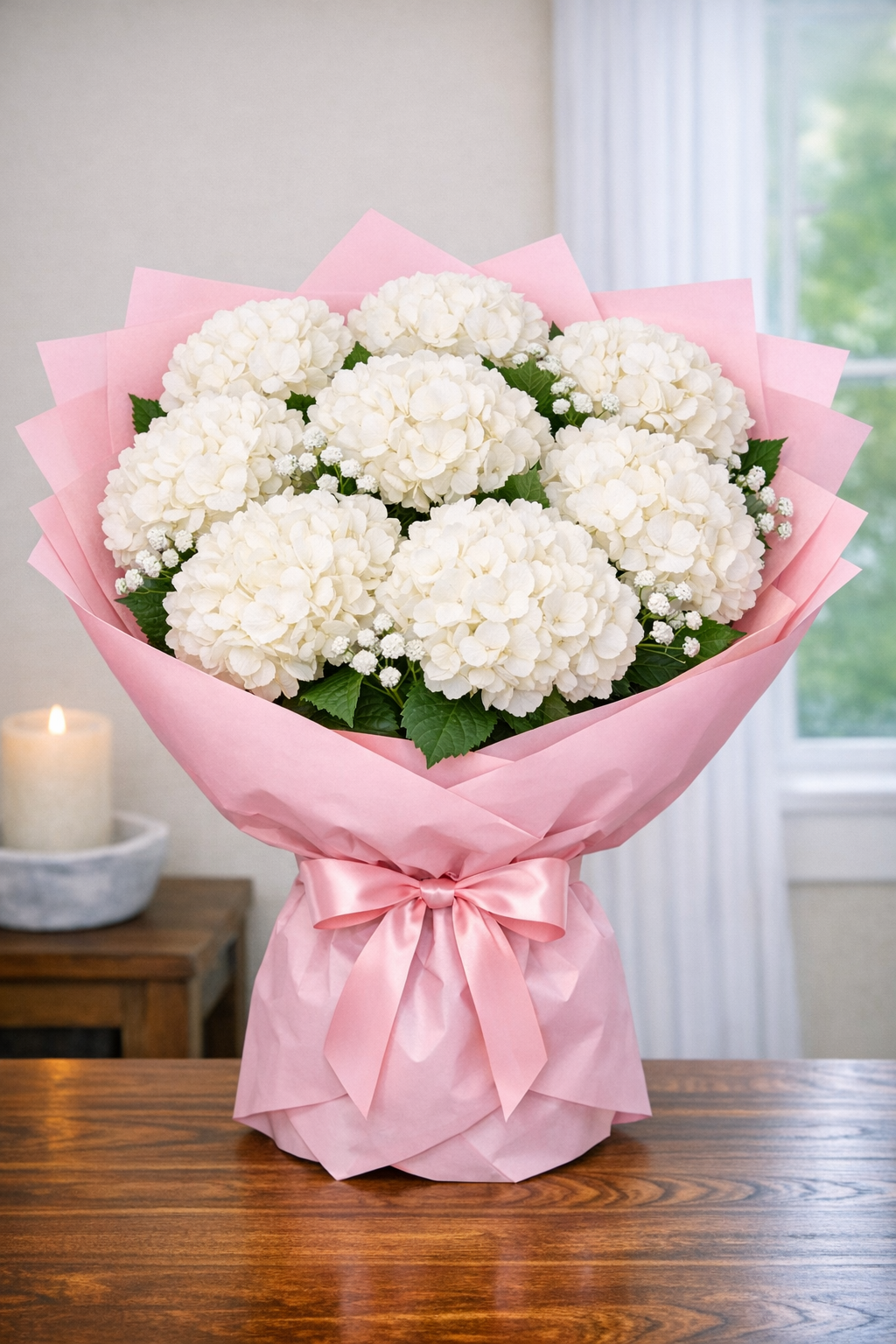 White dream Cloud bouquet